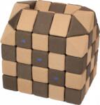JollyHeap® Cuburi Magnetice pentru construit, JollyHeap FUN, 300 cuburi - 4 forme, Diverse Culori (300CUBJH-1424/FUN) Jucarii de constructii magnetice