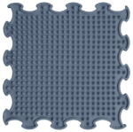 ORTOTO® Covoras ortopedic pentru masaj, 1 piesa, textura moale, model Spikes, Gri (OTO-M-SPK-SO-sgr)