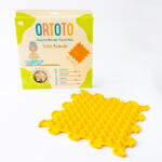 ORTOTO® Covoras ortopedic pentru masaj, 1 piesa, model Little Pyramids, Galben (OTO-M-LPI-SO-ylw)
