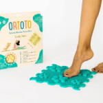 ORTOTO® Covoras ortopedic pentru masaj, 1 piesa, model Lucky Paws, Diverse culori (OTO-M-LPW-stq)