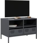 vidaXL Dulap TV, antracit, 68x39x43, 5 cm, otel laminat la rece GartenMobel Dekor (851318)