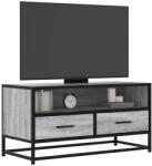 vidaXL Dulap TV, gri sonoma, 80x34, 5x40 cm, lemn prelucrat si metal GartenMobel Dekor (848812)