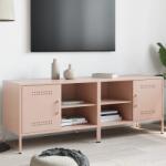 vidaXL Dulapuri TV, 2 buc. , roz, 68x39x50, 5 cm, otel GartenMobel Dekor (842997)