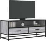 vidaXL Dulap TV, gri sonoma, 100x34, 5x40 cm, lemn prelucrat si metal GartenMobel Dekor (848817)