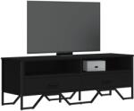 vidaXL Dulap TV, negru, 122x34x41 cm, lemn prelucrat GartenMobel Dekor (848579)