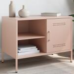 vidaXL Dulap TV, roz, 68x39x50, 5 cm, otel GartenMobel Dekor (842996)