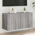 vidaXL Comoda TV de perete, gri sonoma, 80x30x41 cm GartenMobel Dekor (836962)