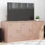 vidaXL Comoda TV, roz, 99x39x44 cm, otel GartenMobel Dekor (841644)