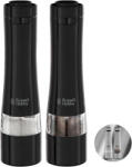 Russell Hobbs Set rasnite electrice Russell Hobbs, sare si piper, mecanism ceramica, iluminare LED, baterii incluse, negru (28010-56)