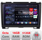 Edotec Navigatie Android Hummer H2 2008-2009 cu ecran QLED 2K, 16GB RAM si 512GB (KIT-H2+EDT-E810-2K_v1)