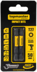 Topmaster Professional Set 2 biti de impact TX27, 50 mm, Top Master Pro pentru insurubare (338739) Surubelnita