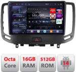 Edotec Navigatie Android Infiniti G35/G37 2006-2013, QLED 2K, 16GB RAM, 512GB (KIT-G25+EDT-E809-2K)
