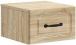 vidaXL Noptiera suspendata stejar sonoma cu sertar, 34, 5 x 33 x 20 cm (899279)