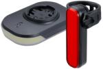 BBB Cycling BLS-282 Slice 300 és Signal Combo USB-ről tölthető lámpa szett (első és hátsó), 300/80 lumen, fekete