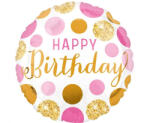 anagram Szülinapi lufi 18" 45cm Happy Birthday (LUFI594264)