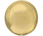 anagram Egyszínű gömb lufi 16" 40cm, Whitegold Fehérarany Orbz (LUFI741397)