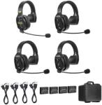 Saramonic Solutie intercom completa Saramonic WiTalk WT4S4xbat, 4 pers, Full-Duplex 1.9GHz, single-ear (WITALK WT4S)