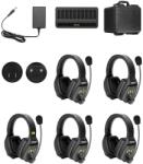 Saramonic Solutie intercom stereo comp Saramonic WiTalk WT5D5xbat, 5 pers, Full-Duplex 1.9GHz, dual-ear (WITALK WT5D)