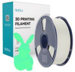 Sunlu Filament 3D Sunlu PLA Glow In The Dark 1.24g/cmp Alb-Verde (PLA Glow W-G)
