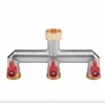 Bradas 3 utas csapelosztó 3/4", sárgaréz (150776 - BR-3134) (33820)