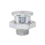 Pressol lapos zsírzógomb M10x1 d: 16mm (57813)