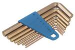ENDRES-TOOLS szikramentes imbuszkulcs készlet, hosszú 2-10.0mm 9 részes 0250005S (0250005S)