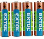 Extol elem készlet 1, 5 V AA, LR6 4db (42011) (42011)