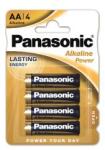 Panasonic Elem Alkaline Power 1, 5 V alkáli AA (4db) (3121644) (3121644)