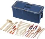 ENDRES-TOOLS szikramentes lakatos szerszámkészlet 28 részes, műanyag dobozban 7250005S (7250005S)
