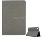 Gigapack Huawei MediaPad M6 10.8 LTE / MediaPad M6 10.8 WIFI GIGAPACK Tok álló, bőr hatású FLIP, textil hatás, SZÜRKE (GP-89476) (GP-89476)
