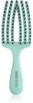 Olivia Garden Club The Nomad Detangling&Shine Fingerbrush perie de tip paletă pentru păr Mint 1 buc