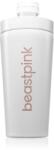 BeastPink Steel shaker pentru sport culoare White 650 ml