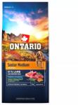 ONTARIO Senior Medium Bárány & Barna Rizs 12kg