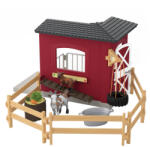 Schleich Figurina Schleich Farm World Goat Barn +3 ani (42726) Figurina