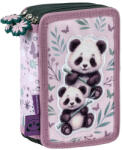 DERFORM Pandás felszerelt 3 emeletes tolltartó - Cute Panda (PWTPA11) (PWTPA11)