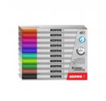Kores Set 10 markere tabla whiteboard non toxice (KO22841)