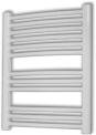 Elegant - calorifer baie alb curbat 500x800
