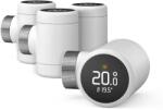 tado° Pachet 4x Cap robinet termostat pentru calorifer smart Tado Smart Radiator Thermostat X Quattro Pack, Built on Thread, Matter (4260328612125)