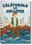 Wondertales Carte de colorat cu poveste A4 WonderTales, Calatoriile lui Gulliver (ROB-579411) Carte de colorat