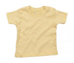 BabyBugz Bébi rövid ujjú póló BabyBugz Baby T-Shirt 3-6, Soft Sárga
