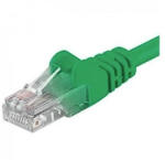 PremiumCord Patch cord UTP RJ45-RJ45 CAT6 1m verde, "UTP-6-1-GN