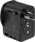 CELLECT de voiaj adapter 65W 2 USB-C 1 USB-A UK/CN/EU negru (5999112893967)