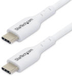 StarTech. com USB2CC2MNCWHE2PK USB kábel USB 2.0 2 M USB C 0, 48 Gbit/s 60 W Fehér (USB2CC2MNCWHE2PK)