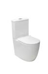 Rune Set vas WC pe pardoseala Rune Ivaldi monobloc alb cu capac slim softclose (5940541335801)