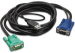 APC AP5821 KVM kábel Fekete 1, 8 M (AP5821) - compzone