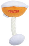 Beeztees Beeztees Pawtini kutyajáték, narancs/fehér 18x13x12 cm