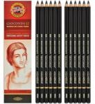 KOH-I-NOOR Creion din Grafit, Aquarell, Tarie 6B (KH-K8800-6B)