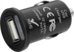 Eufab Mini USB töltőadapter Terhelhetőség max. =1 A Alkalmas univerzális 12 V-ról 5 V-ra, 24 V-ról 5 V-ra (16548) (16548)
