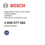 Bosch Fém spirálfúró 1 db (2608577585) (2608577585)