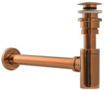 Rea Sifon lavoar universal cupru + dop tip Click-Clack cupru (REA-A5697)